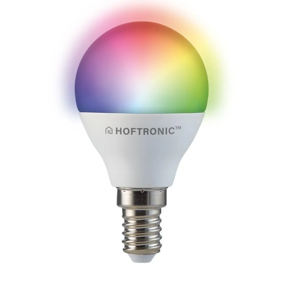 Hoftronic Smart Home P45 E14 LED Lampe RGBWW 1er