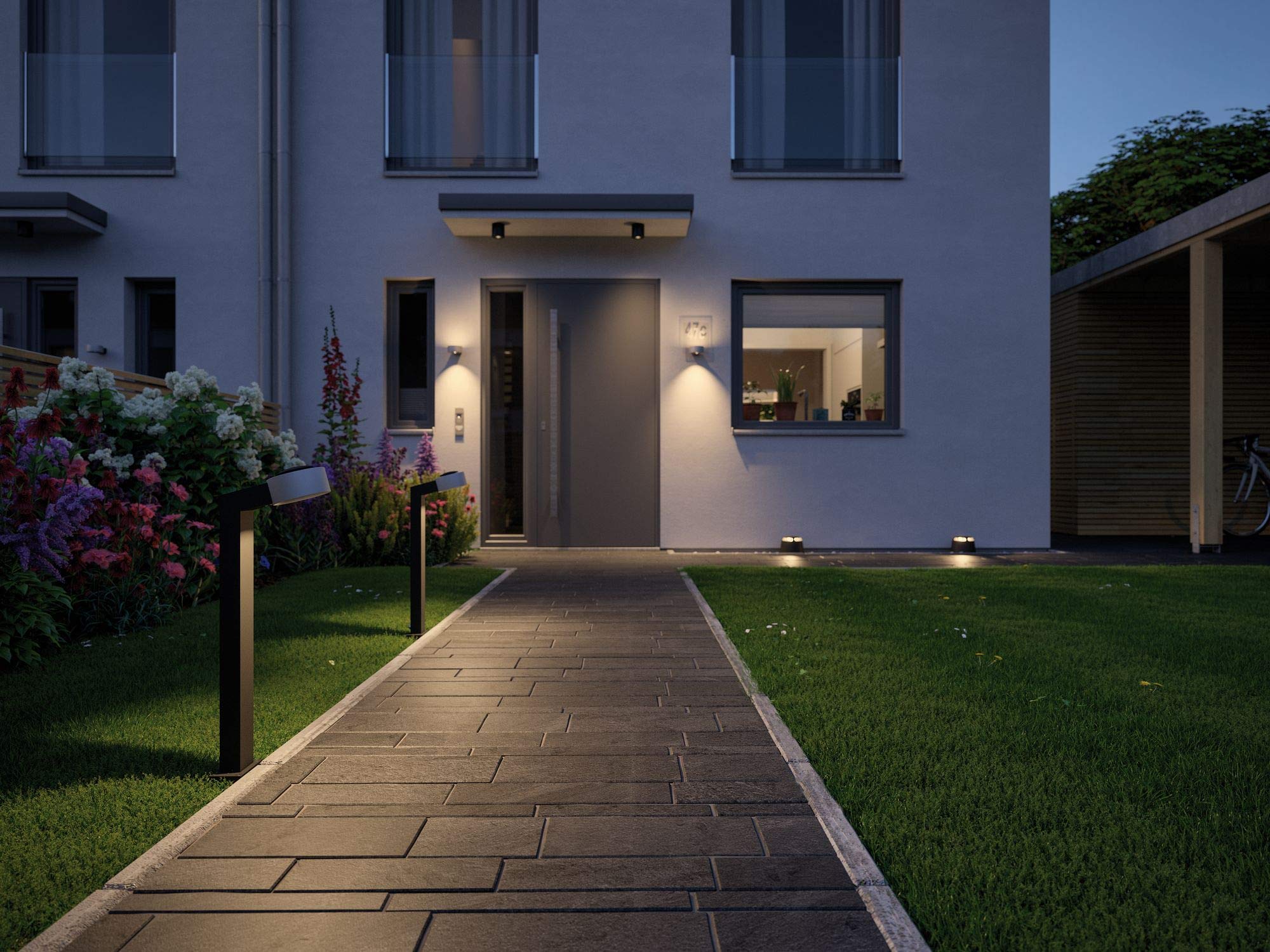 Paulmann House 796.70 Aufbauleuchte IP44 warmweiß 4,4W