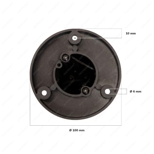 Hoftronic Aspen Pollerleuchte 45cm 6500K schwenkbar