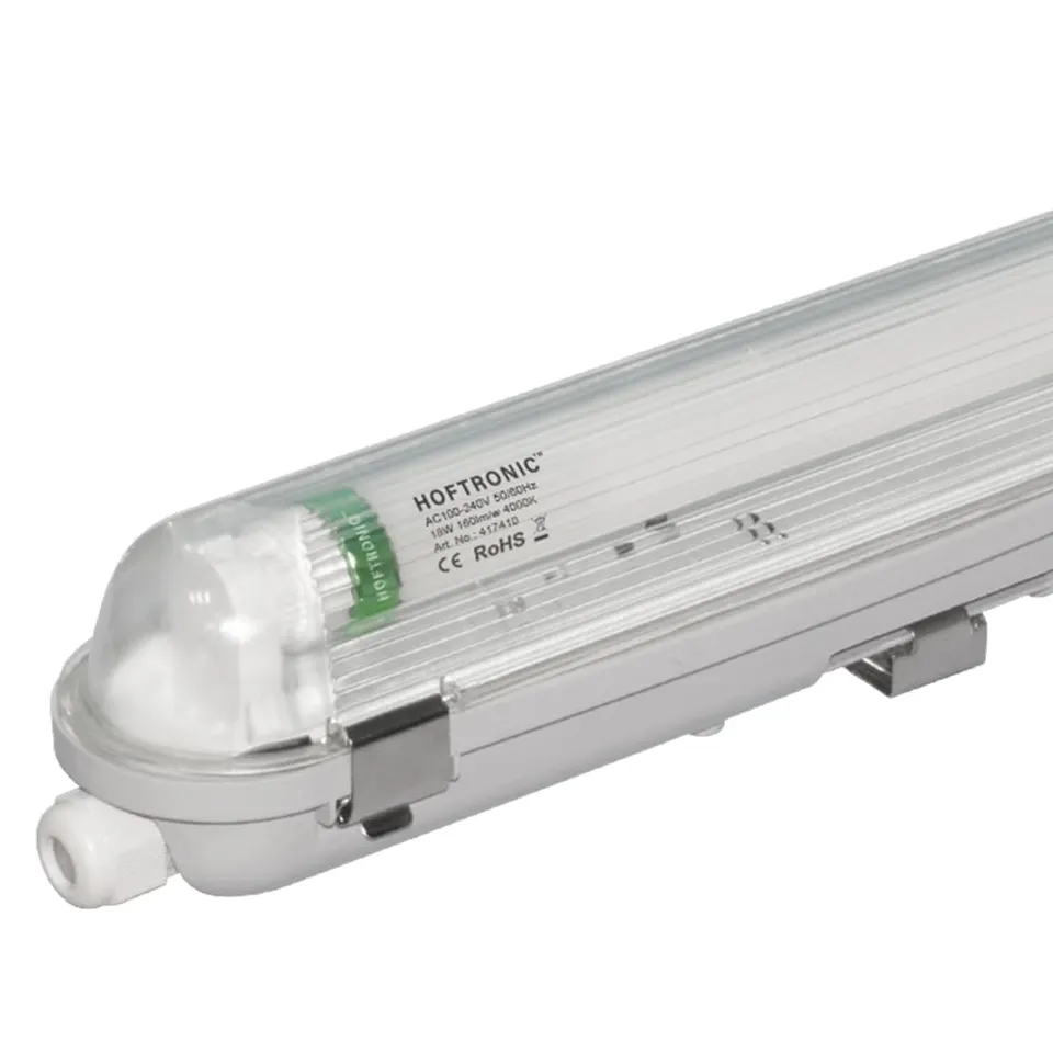 Hoftronic Feuchtraumleuchte 120 cm 18W 4000K IP65