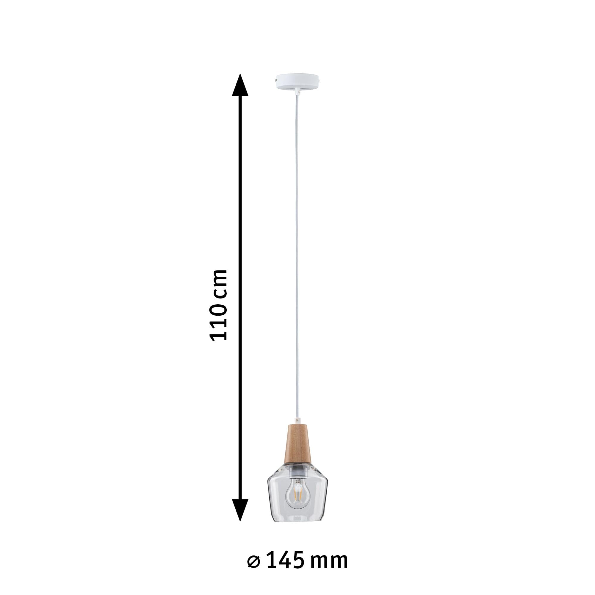 Paulmann Neordic 79745 Pendelleuchte Stoffkabel Scandi