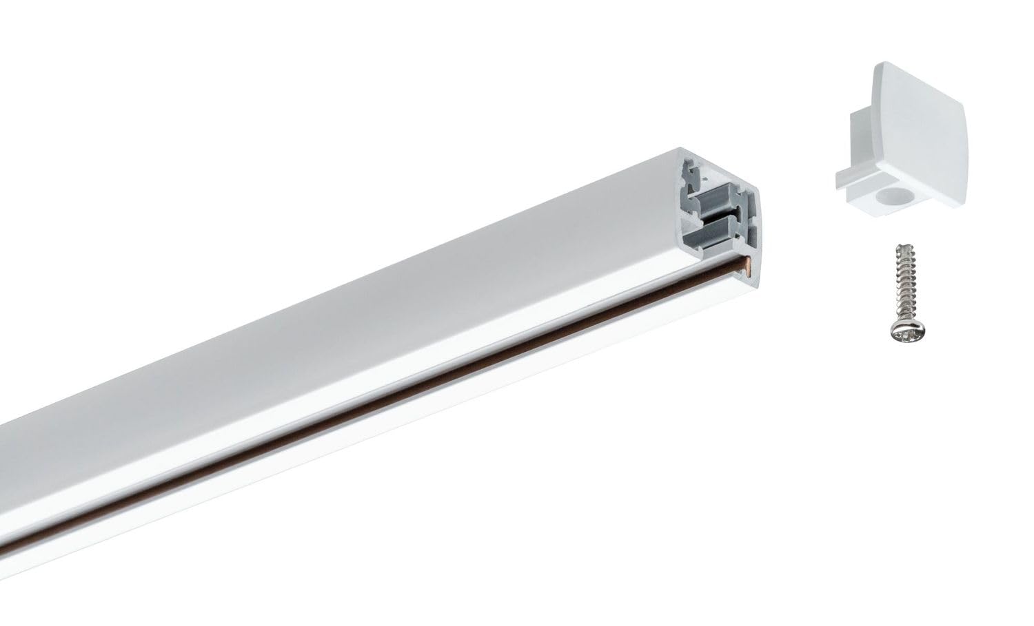 Paulmann URail 95497 Endkappe 2er-Set Weiß Schiene