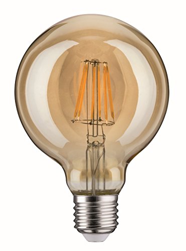 Paulmann 283.86 LED Globe E27 Leuchtmittel Gold warmweiß