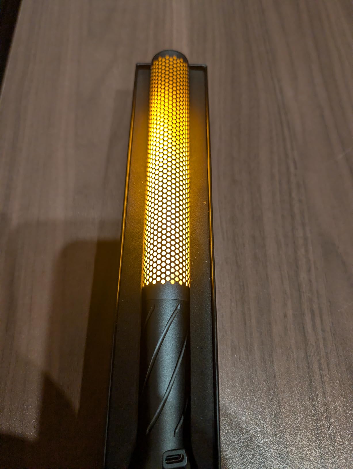 Phonar LED Tischlampe kabellos dimmbar warm 2600mAh grau