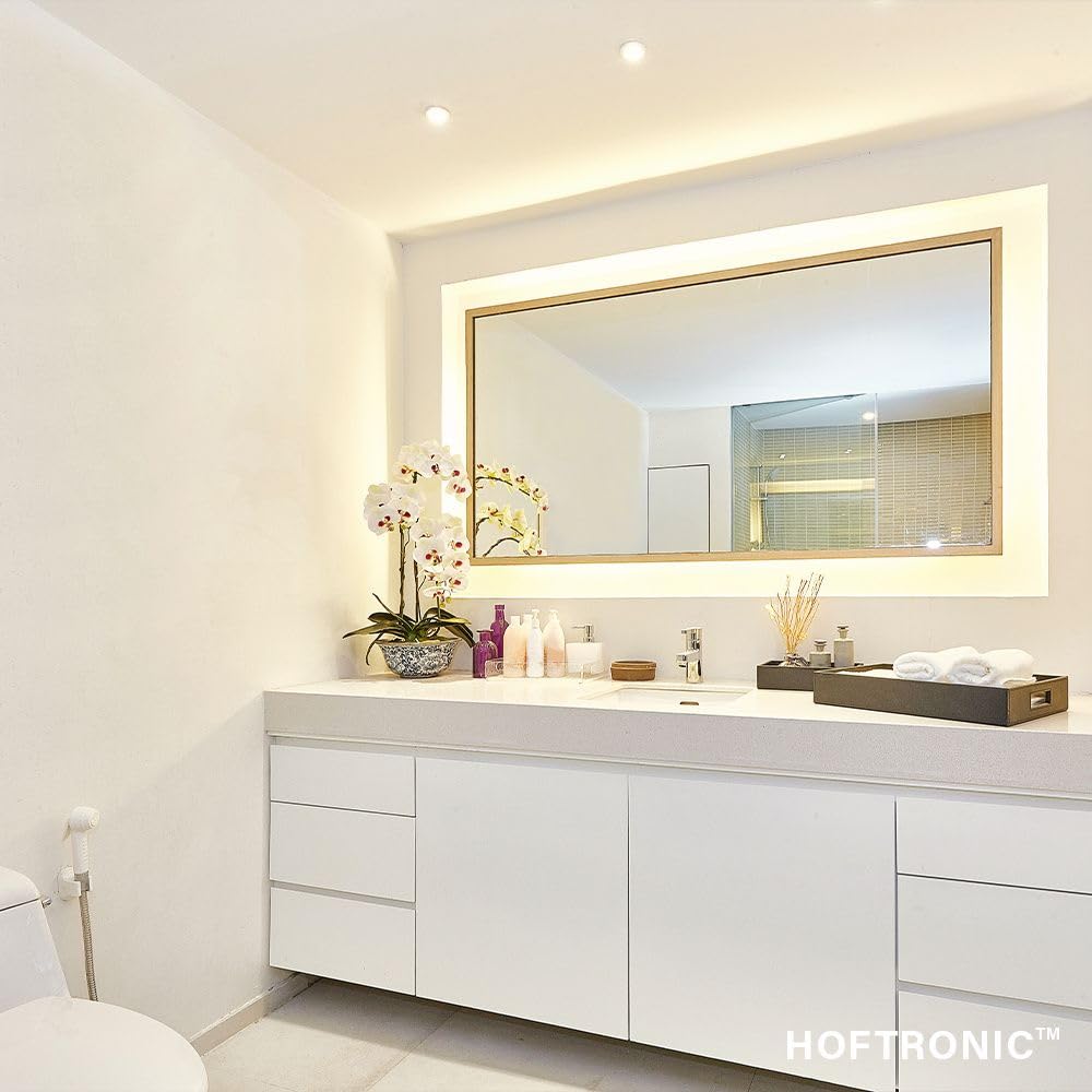 Hoftronic Nola LED-Einbaustrahler weiß 3er-Set IP65
