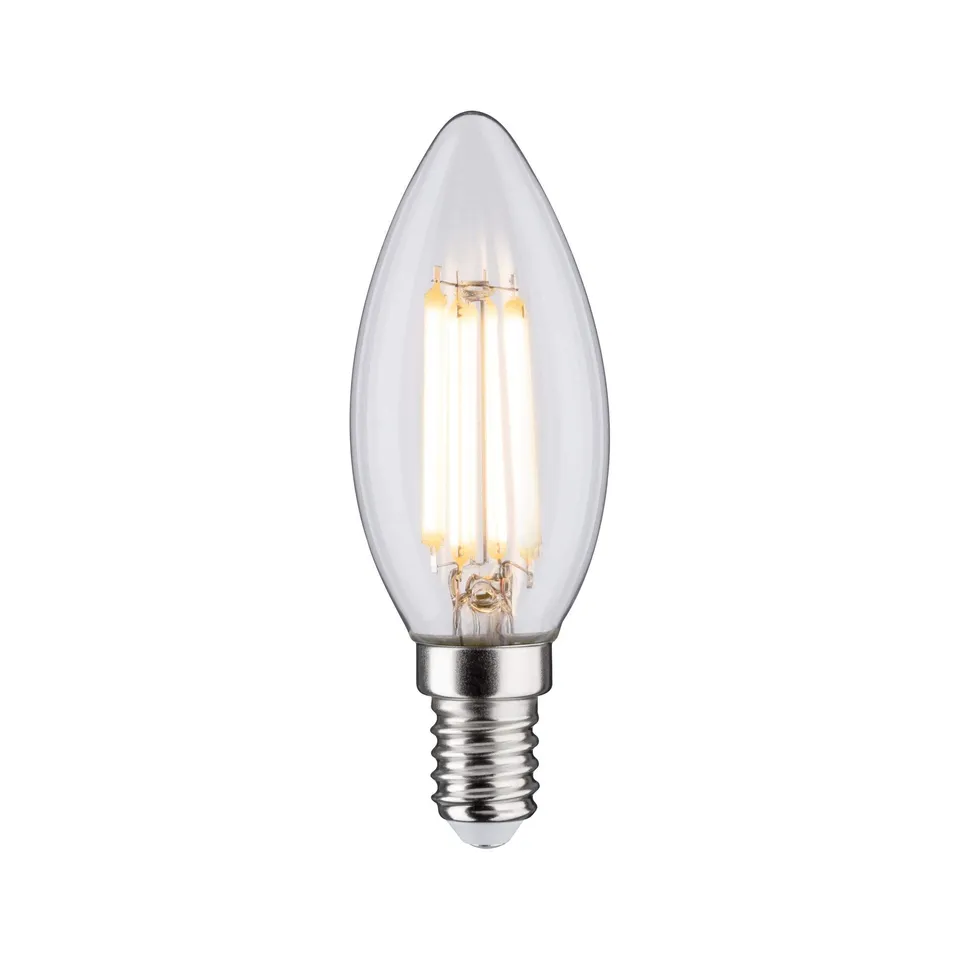 Paulmann 28643 Filament LED-Lampe E14 Kerze klar warmweiß