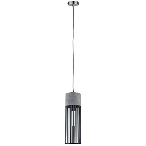 Paulmann 79618 Neordic Henja Pendelleuchte Grau Beton E27
