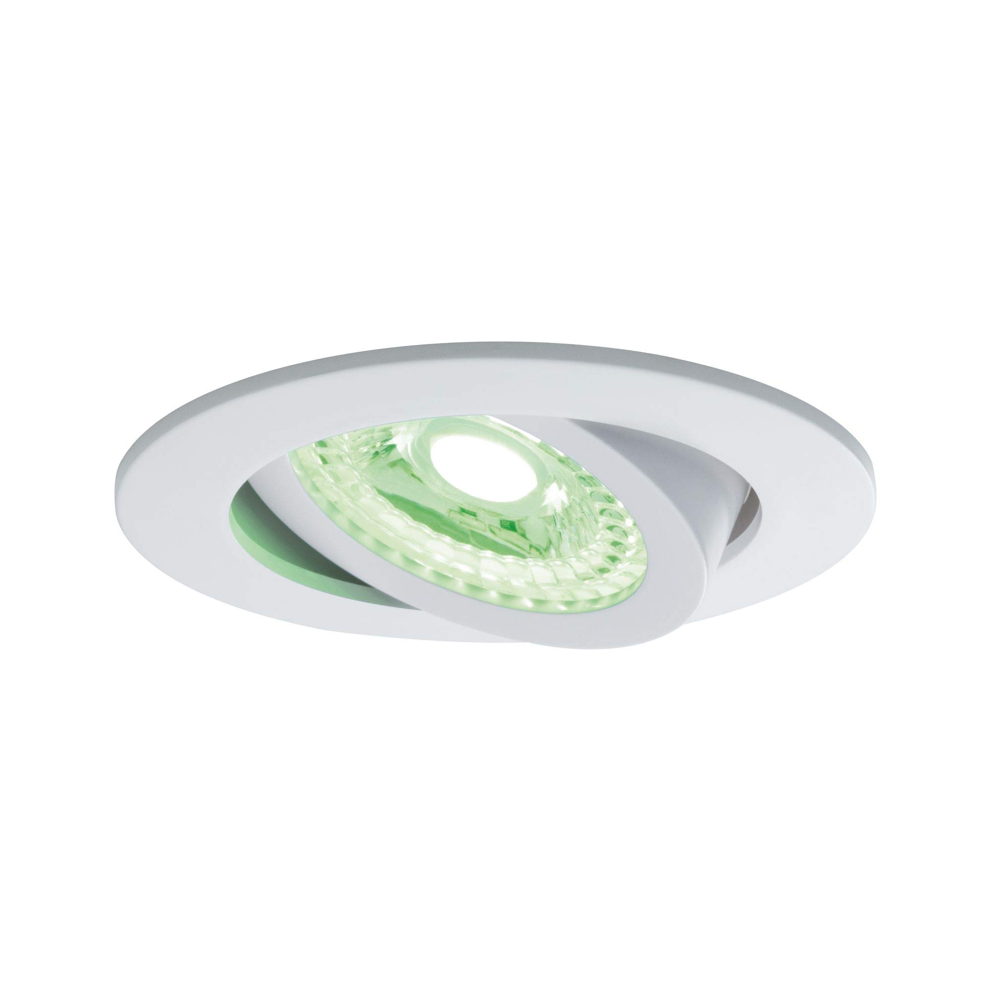 Paulmann 500.65 Lens Einbauleuchten 3er-Set RGBW Weiß