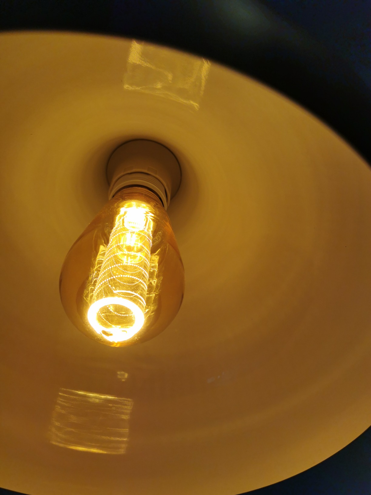 Paulmann InnerGlow 28829 ST64 LED-Birne E27 gold 1800K