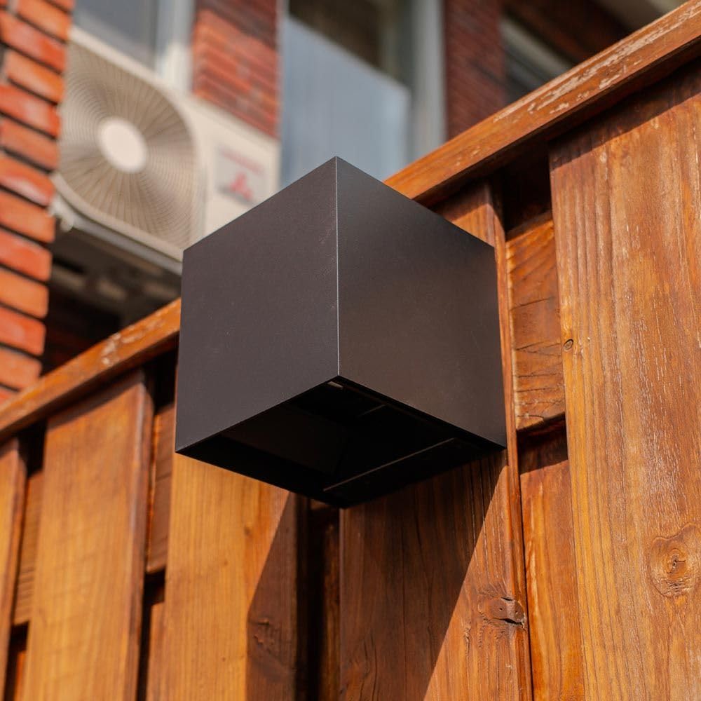 Hoftronic Kansas XL Solar Wandleuchte 3000K Bewegungsmelder