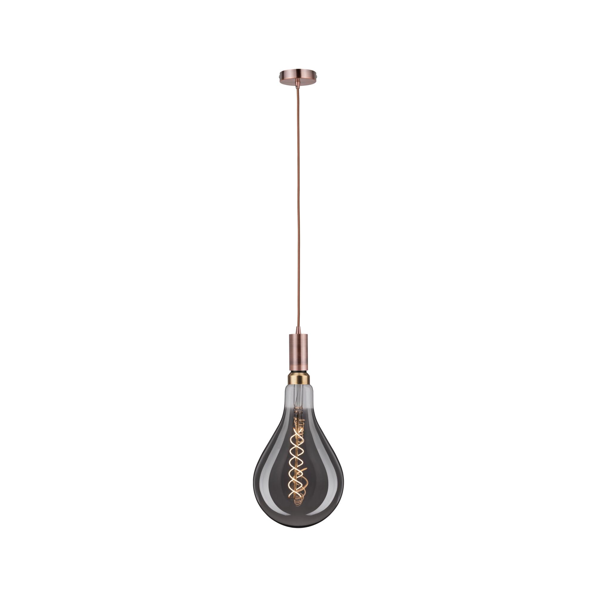 Paulmann 1879 28595 BigDrop LED-Lampe E27 Rauchglas dimmbar