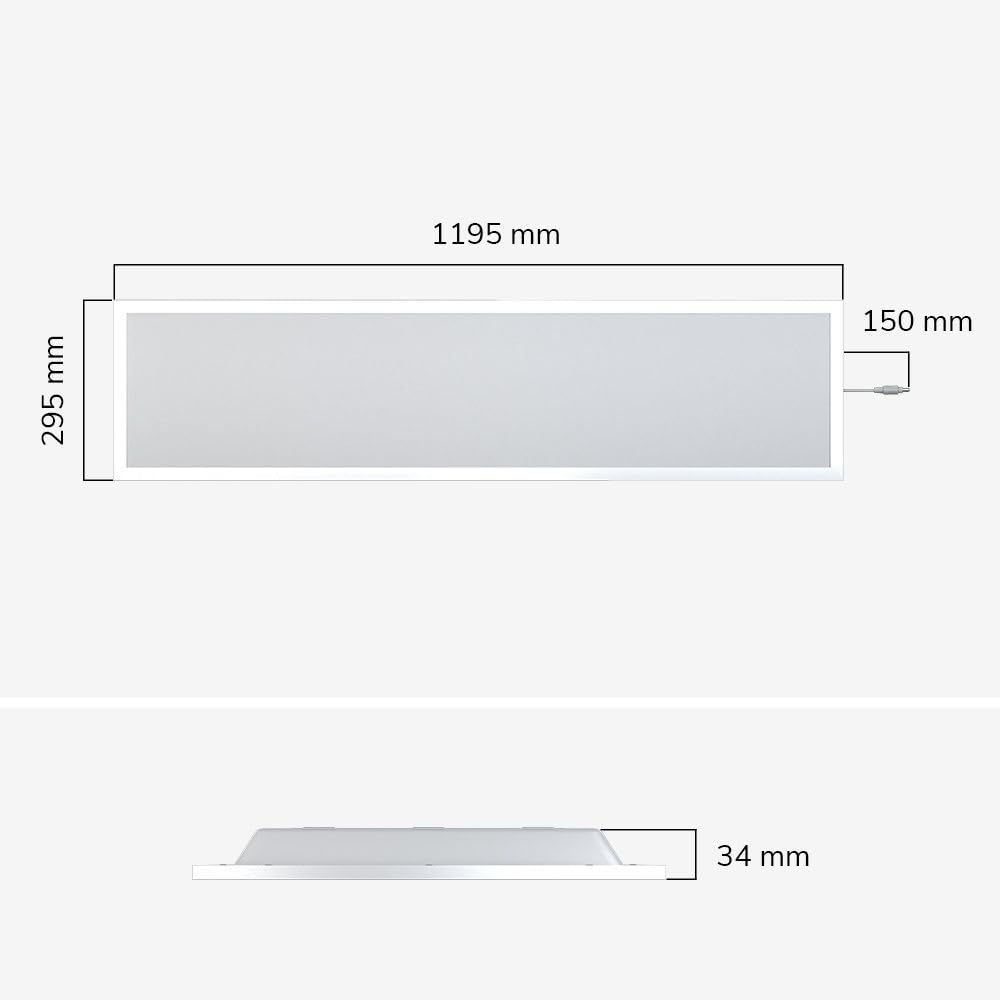 Hoftronic LED Panel 120x30 Deckenpanel DALI Treiber 3000K