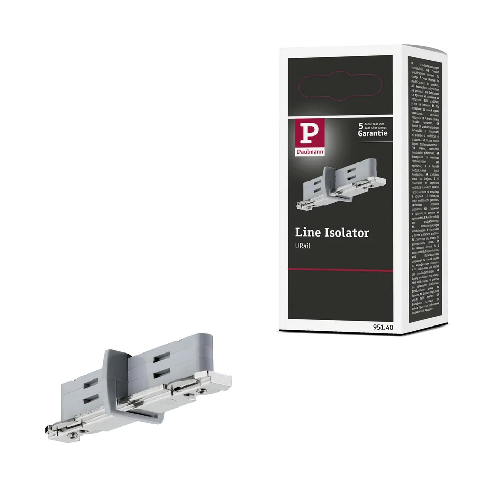 Paulmann URail 95140 Stromtrenner Silber 70mm