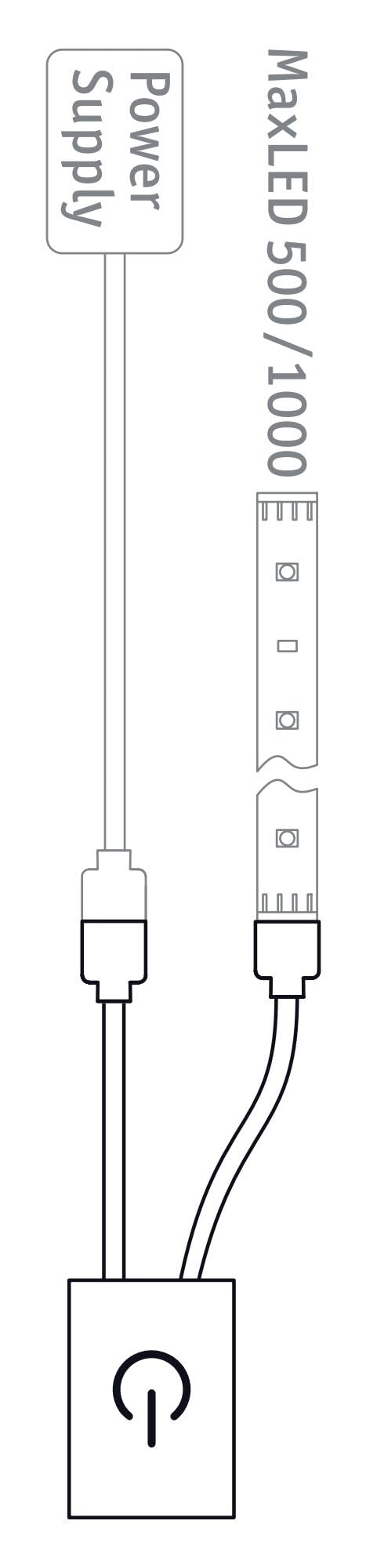 Paulmann MaxLED Touch Switch 70975 Dimmer Stripe Zubehör