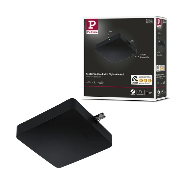 Paulmann URail 96819 Mittelzuführung Zigbee Schwarz