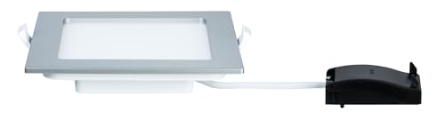 Paulmann LED Bad Einbaupanel 12W Eckig Chrom 4000K IP44