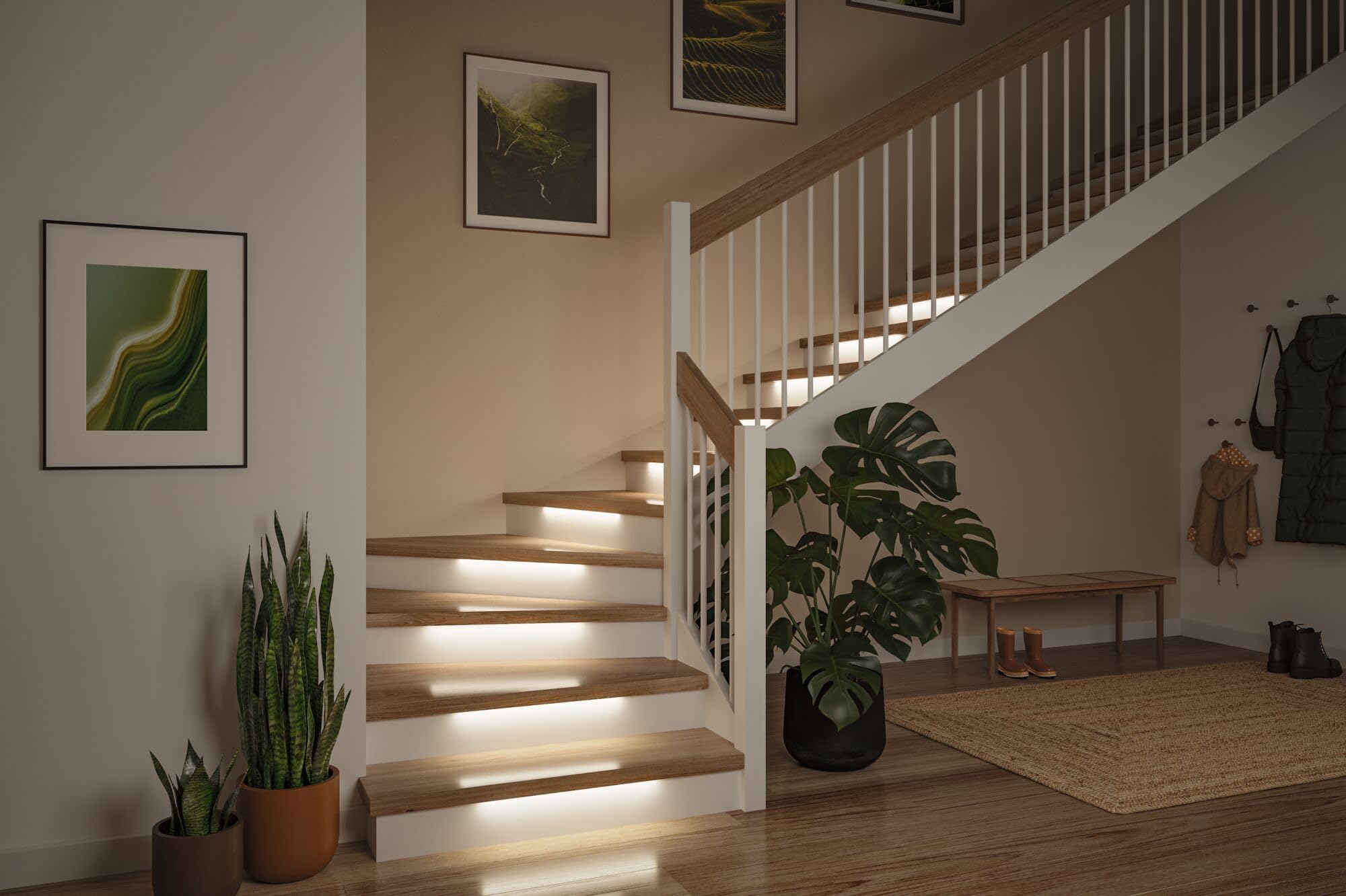 Paulmann MaxLED Stair 71218 LED Strip Erweiterung 0,5m warmweiß