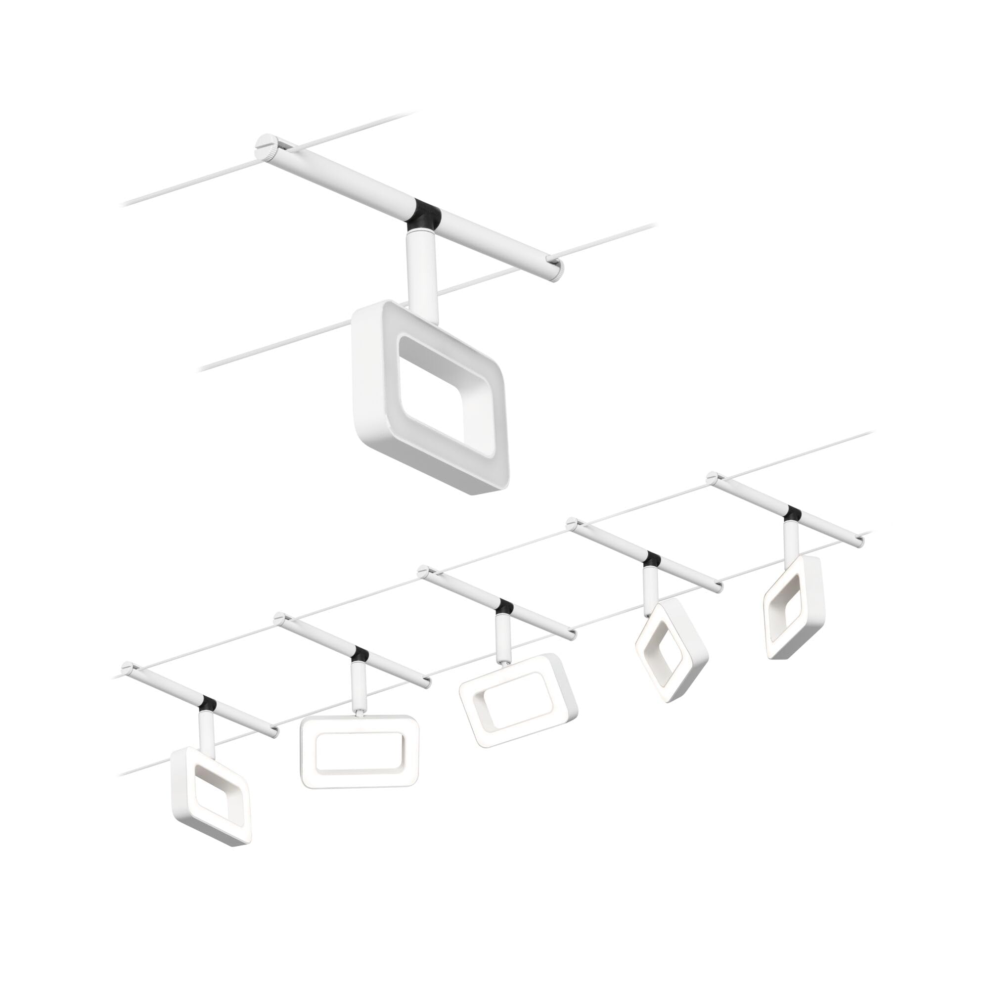 Paulmann Frame 94483 Seilsystem Basisset 5x4,8W weiß