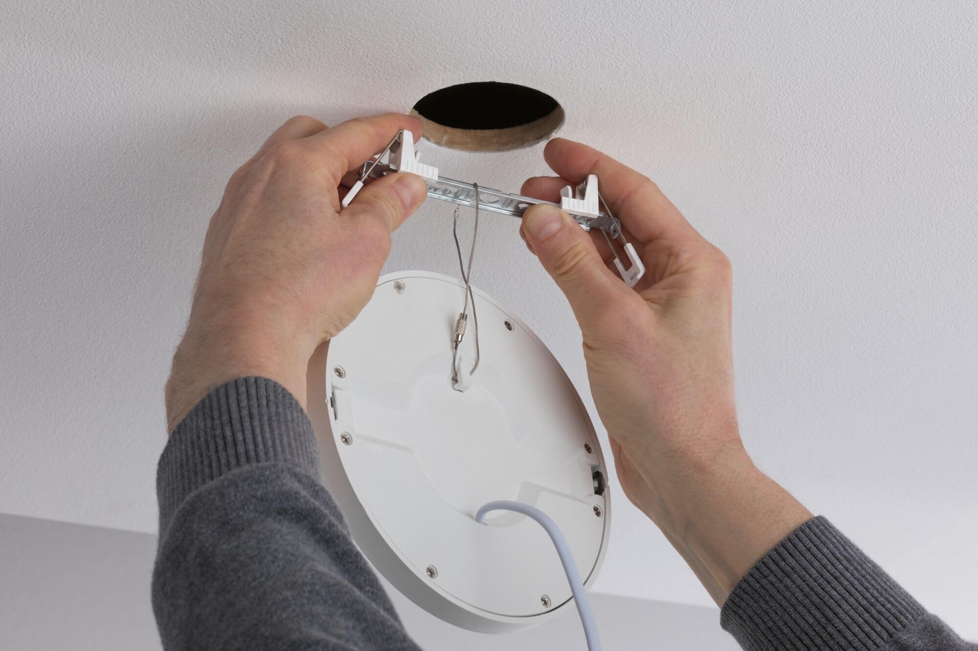 Paulmann 3725 LED-Einbauleuchte Ø116mm weiß matt 3000K