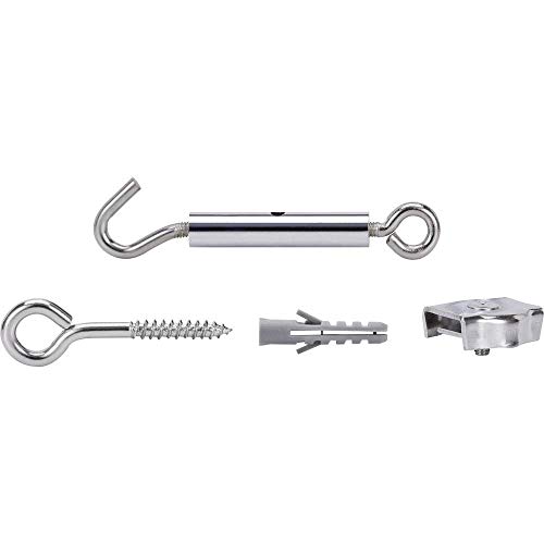 Paulmann Seilsystem 17803 Montage-Set Chrom Decke