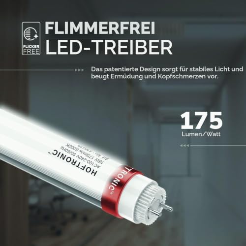 Hoftronic LED Röhre 150cm 30W T8 G13 6000K 5250lm