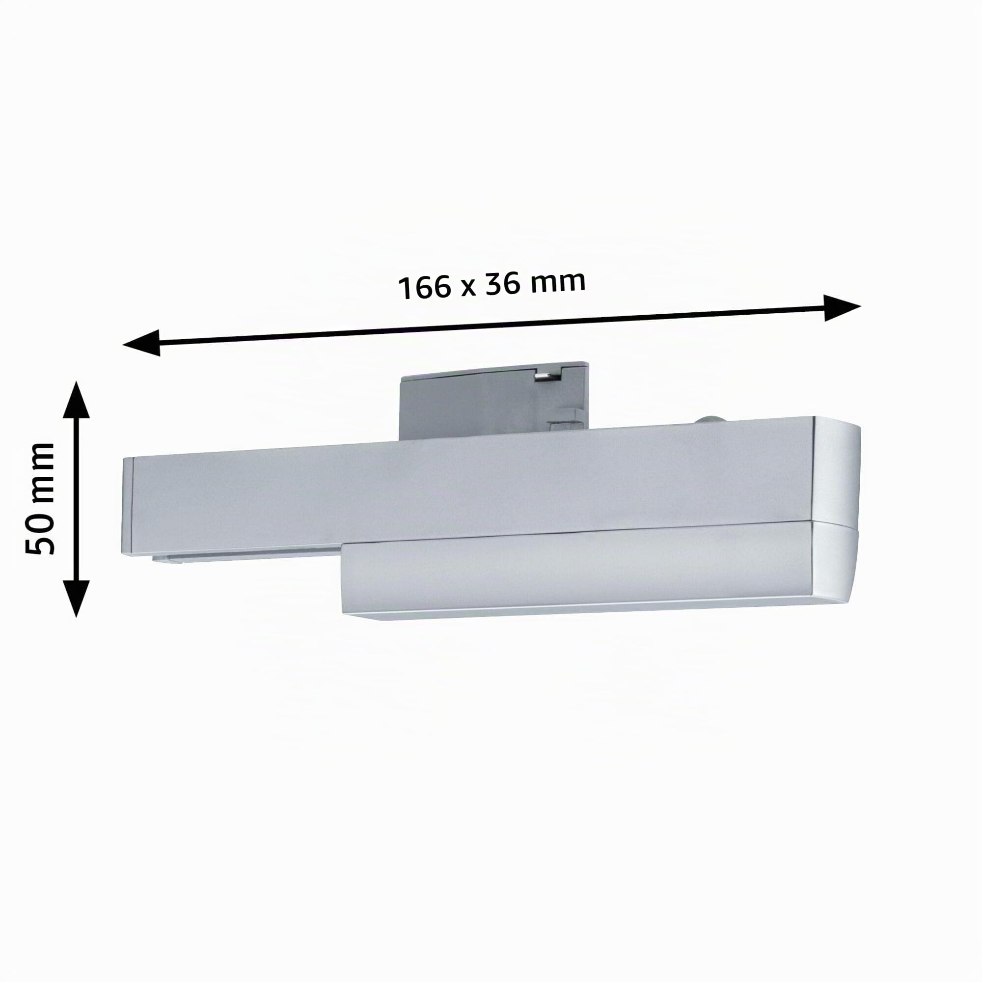 Paulmann URail 96893 Schienenadapter Zigbee Chrom matt