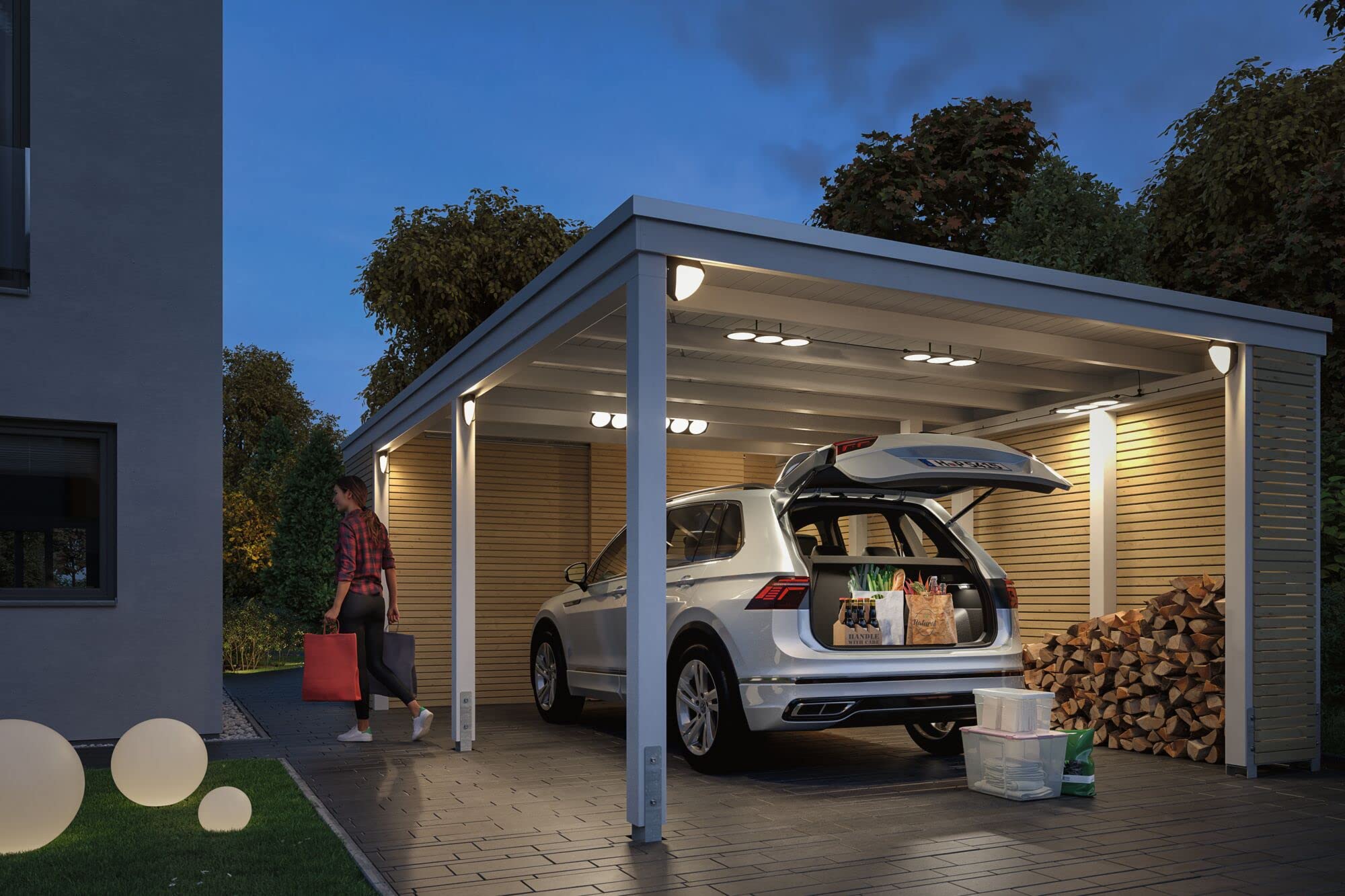 Paulmann Park + Light 94584 T-Verbinder IP67 schwarz