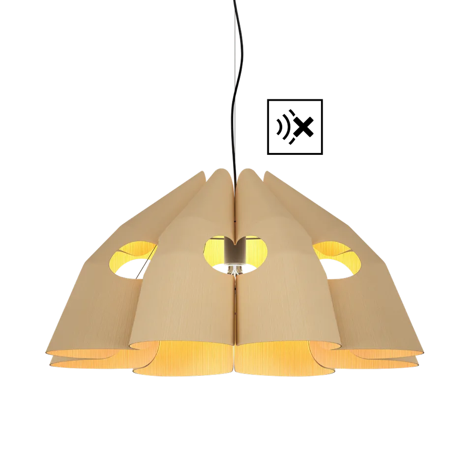Bruck Victoria Pendelleuchte Holz