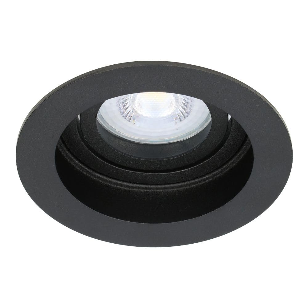 Hoftronic Laredo LED Einbaustrahler 6er Set 6000K schwarz