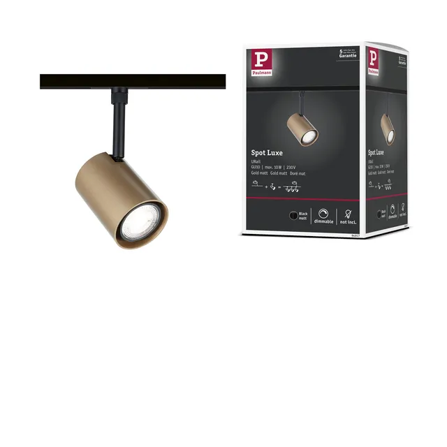 Paulmann URail Luxe 94917 Spot Gold GU10