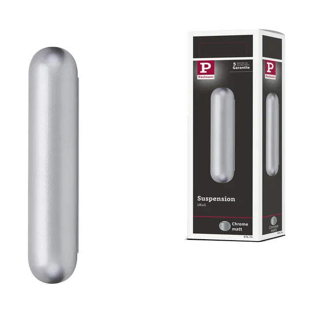 Paulmann URail 97474 Pendeladapter Chrom matt kürzbar