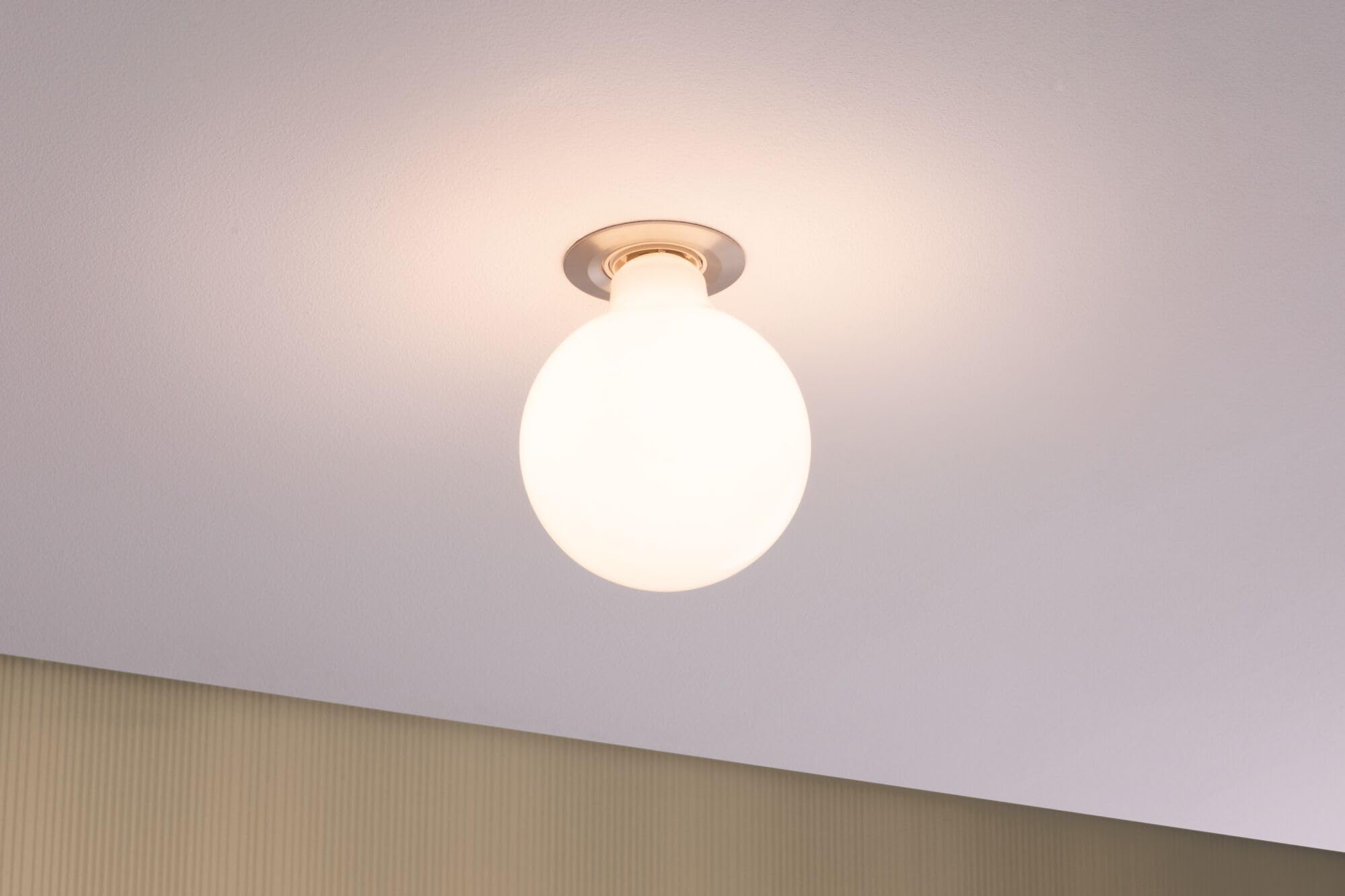 Paulmann 28627 LED Filament G125 E27 7W Opal Warmweiß