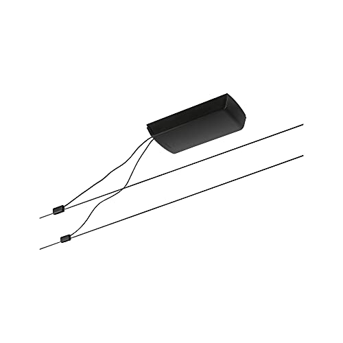 Paulmann 94496 CorDuo Seilsystem Basic Set schwarz ohne Lampen