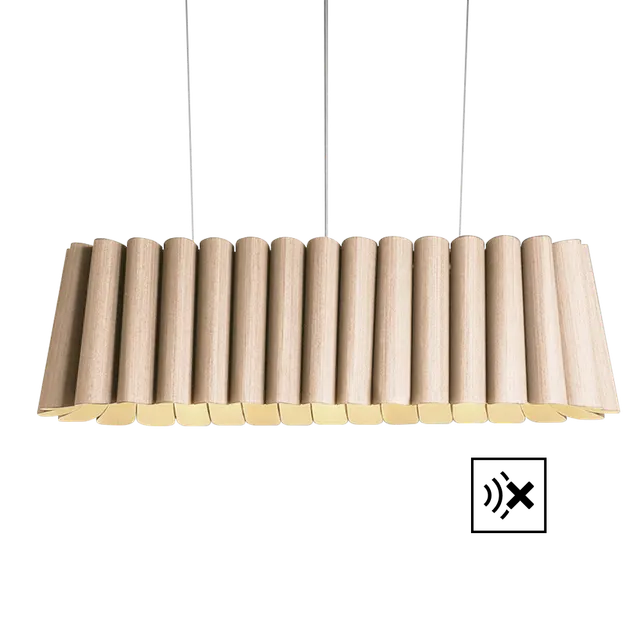 Bruck Renata Rectangle Pendelleuchte Holz