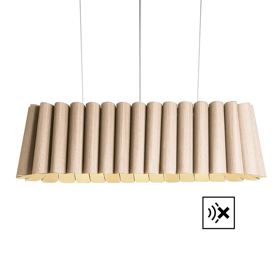 Bruck Renata Rectangle Pendelleuchte Holz