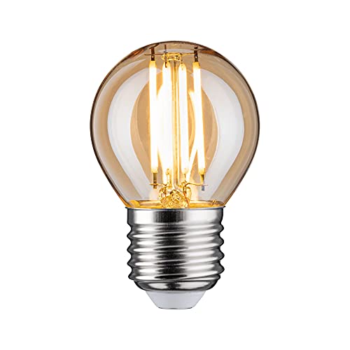 Paulmann 28713 Filament LED-Lampe E27 1 Stück dimmbar Goldlicht