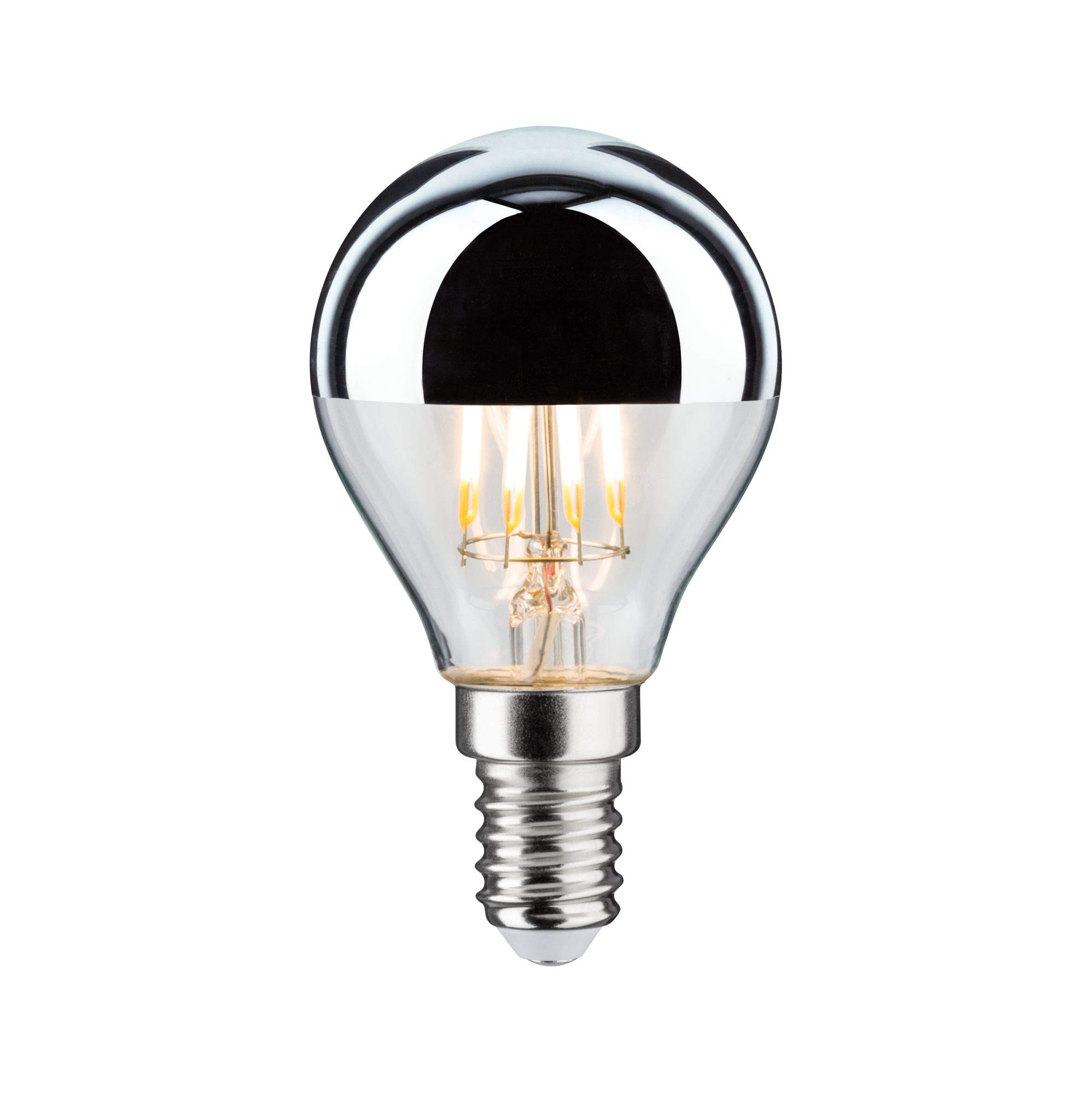 Paulmann Filament 28670 LED-Lampe E27 Kopfspiegel silber
