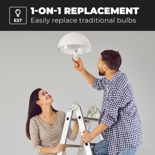 Hoftronic E27 LED Birne 10,5W 10er Warmweiß