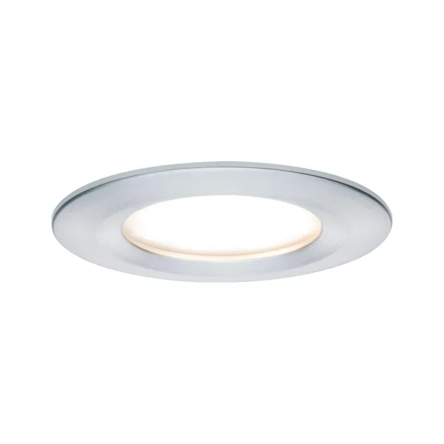 Paulmann Coin Slim 93897 Einbauleuchte 3er Set alu 2700K