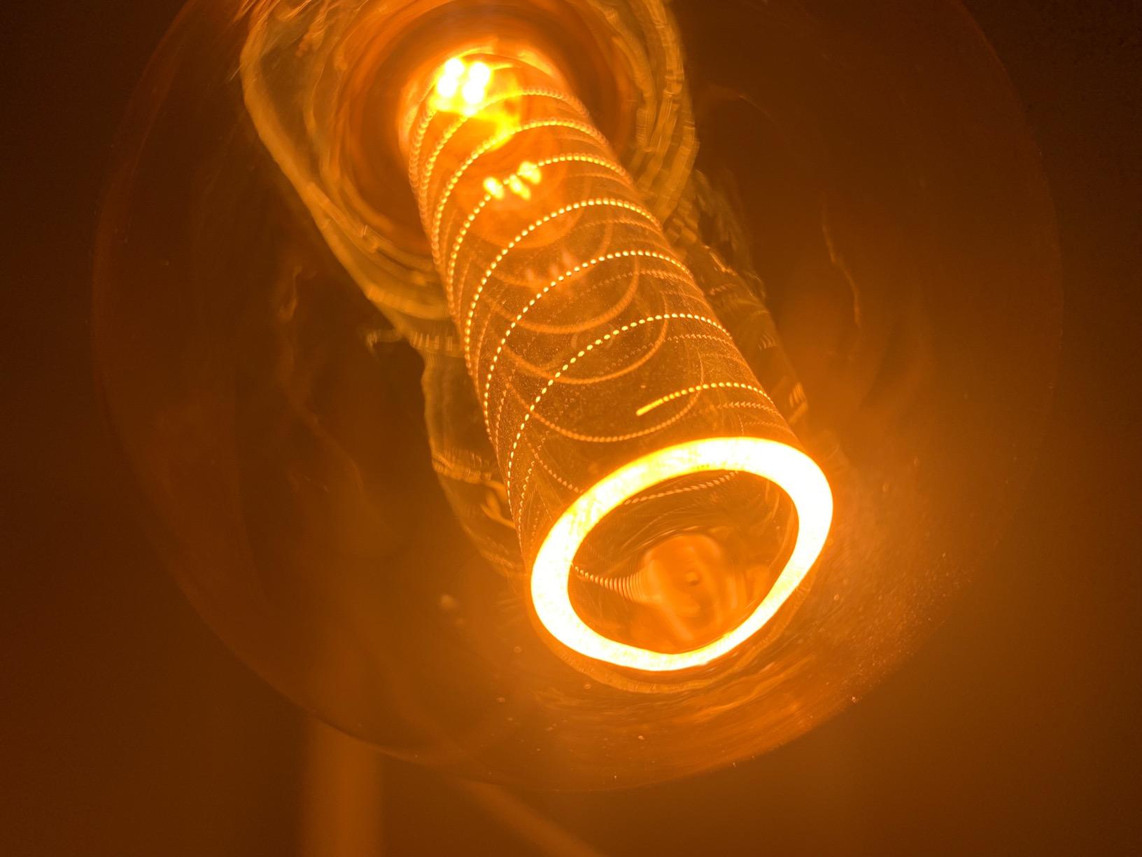 Paulmann 28601 LED-Lampe E27 Kerze Ring Gold 1800K