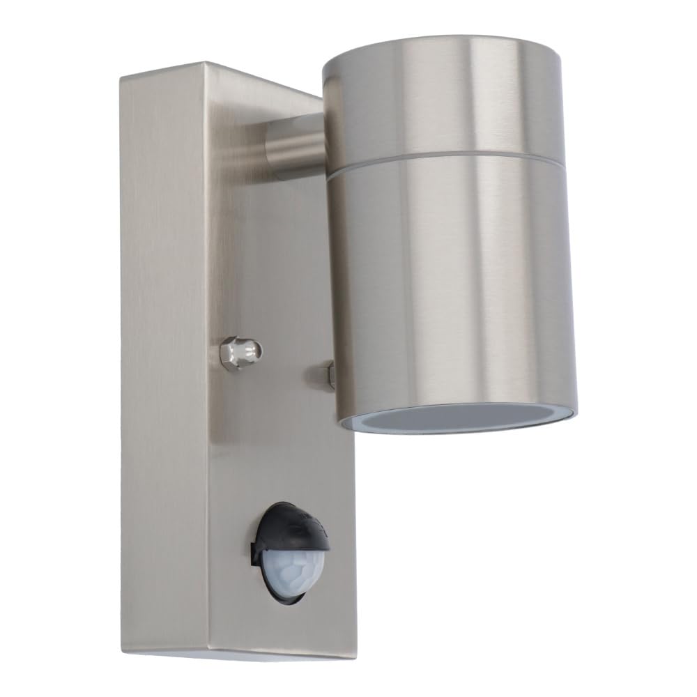Hoftronic Mason Außenwandleuchte Edelstahl 6000K Sensor