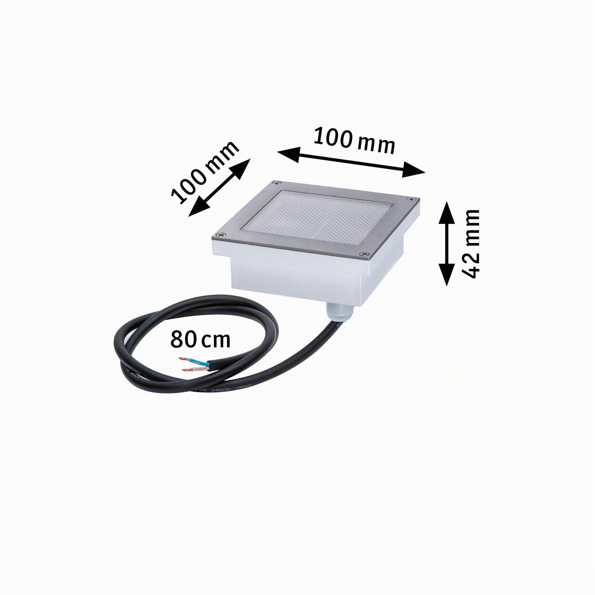 Paulmann Brick Bodeneinbauleuchte IP68 Zigbee TunableWhite