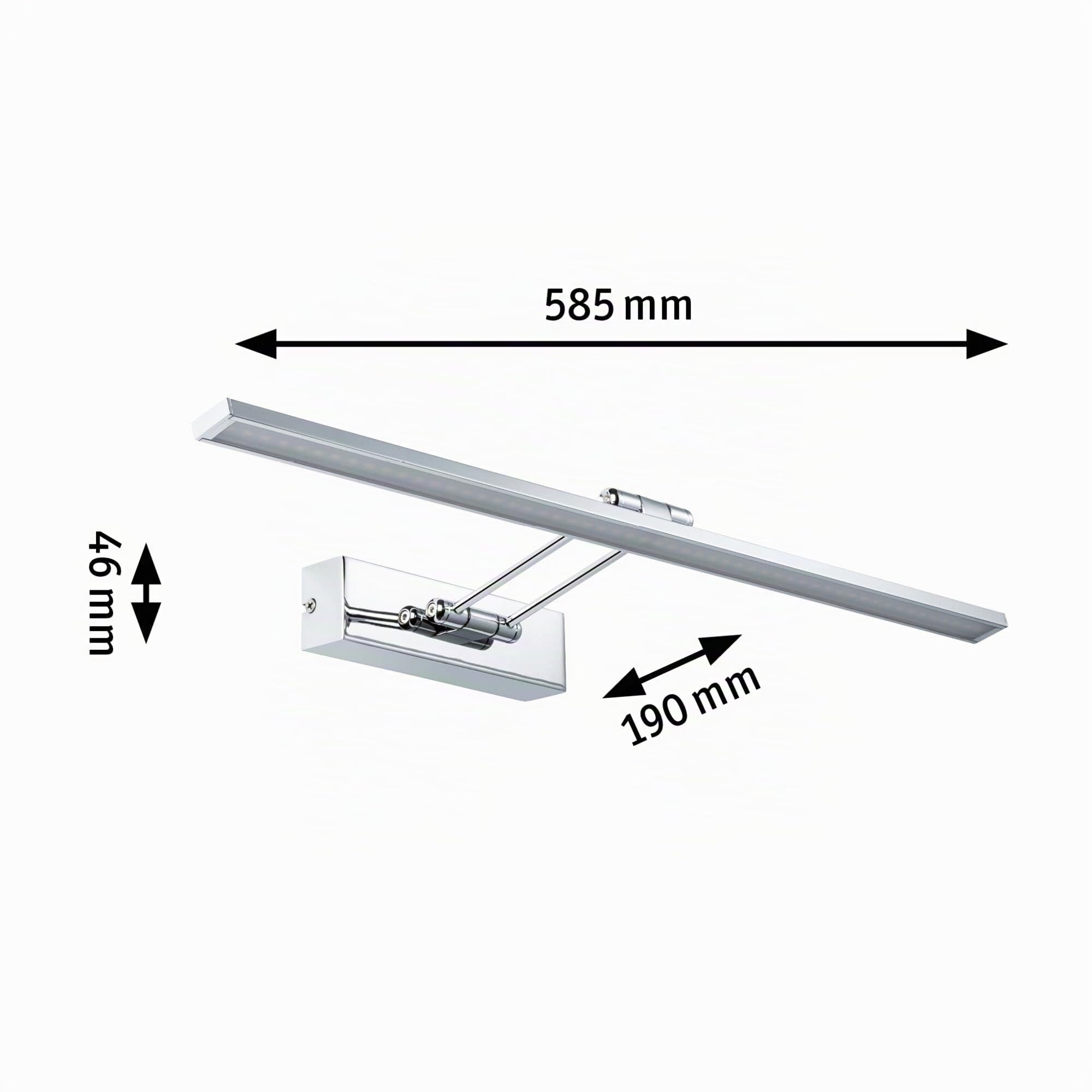 Paulmann Galeria Beam Sixty 99890 LED Bilderleuchte Chrom 11W