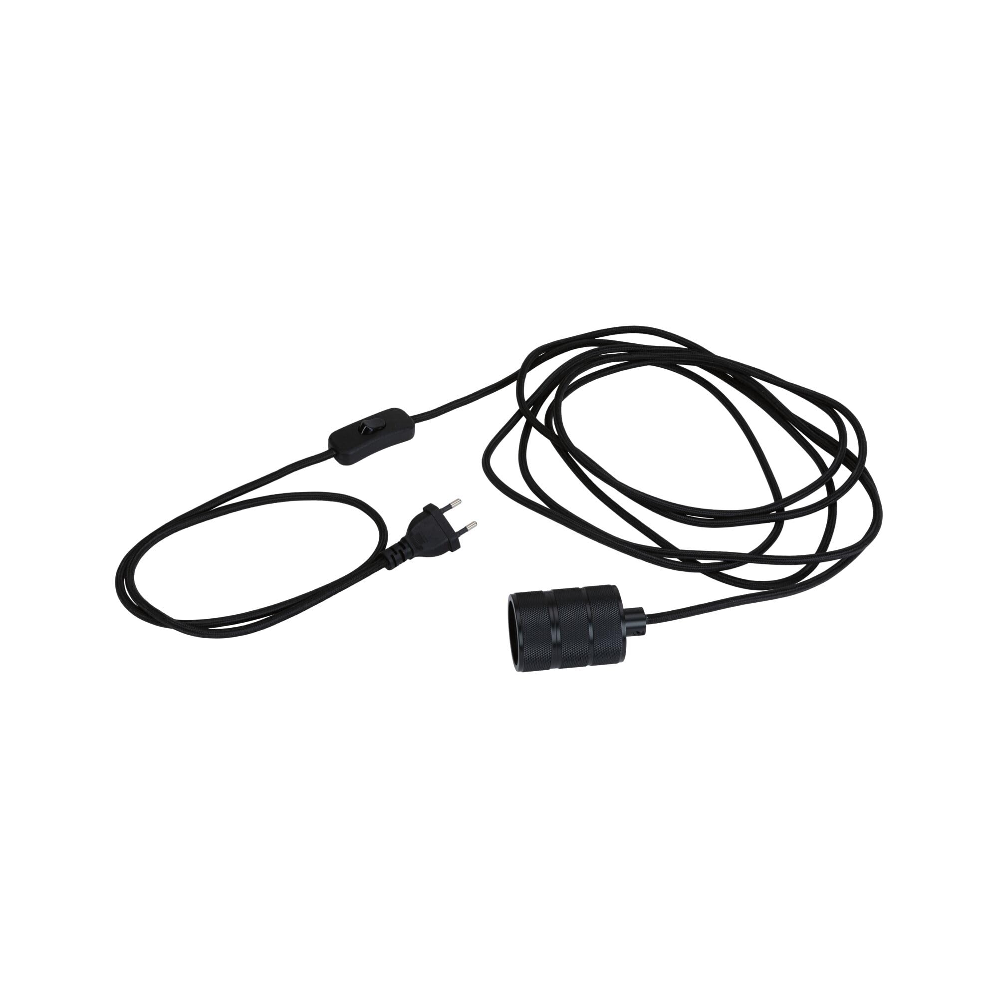 Paulmann Neordic Tilla Pendelleuchte Stecker E27 schwarz