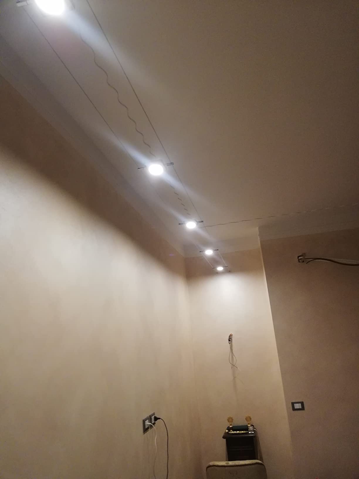 Paulmann 941.08 Seilsystem 5 Spots LED chrom matt