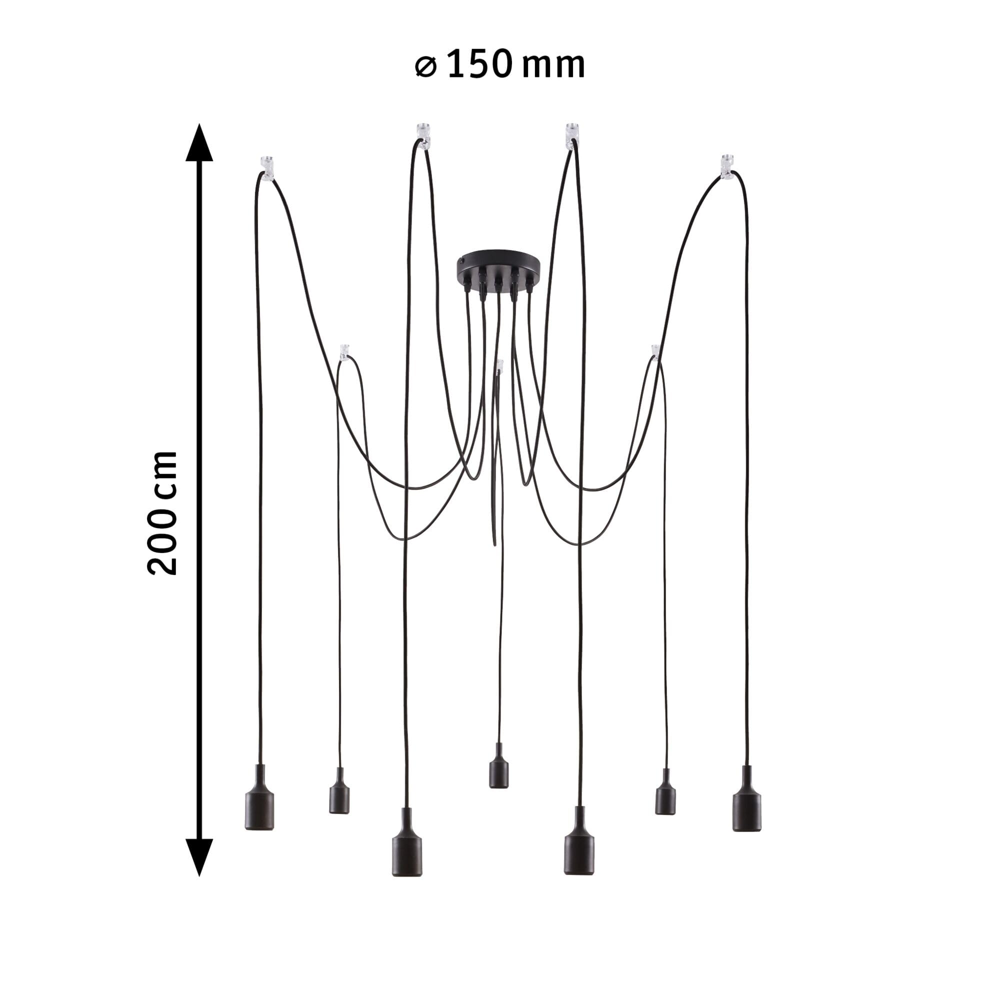 Paulmann Neordic Ketil 50390 Pendelleuchte 7-flammig E27
