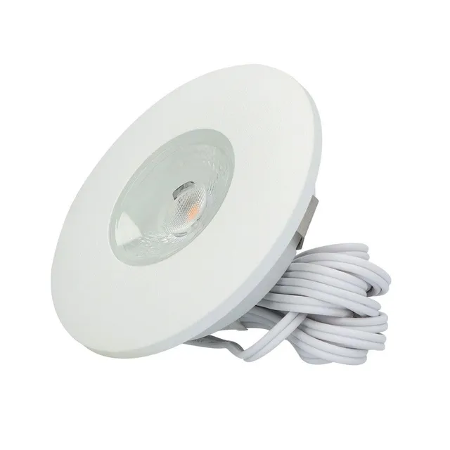 Hoftronic Pavo LED Einbaustrahler flach 2700K warmweiß IP44