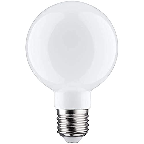 Paulmann 283.37 LED Globe 80mm E27 6W Warmweiß Opal
