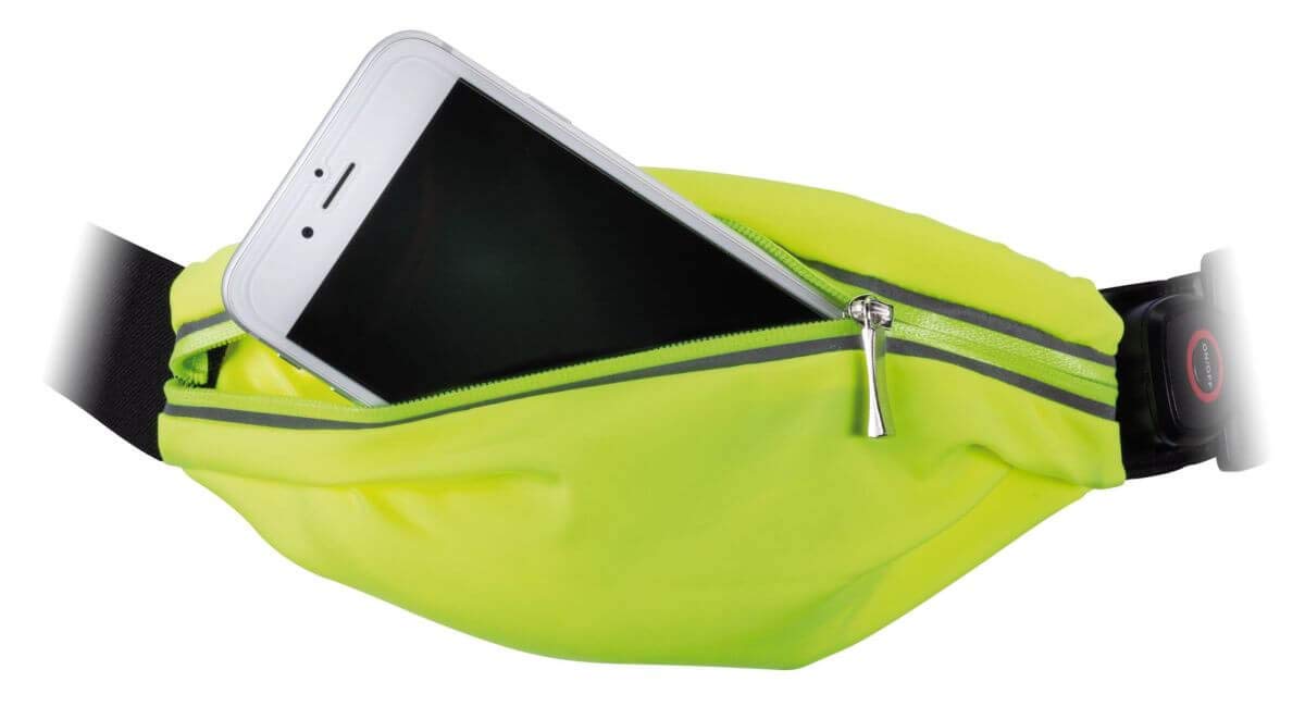 Paulmann 70969 Function Laufgurt LED gelb mit Smartphone-Fach