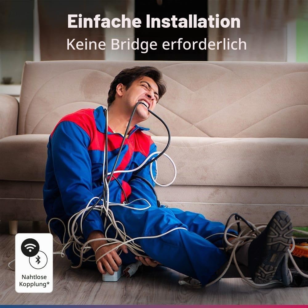 Hoftronic Smart Home P45 E14 LED Lampe RGBWW 1er